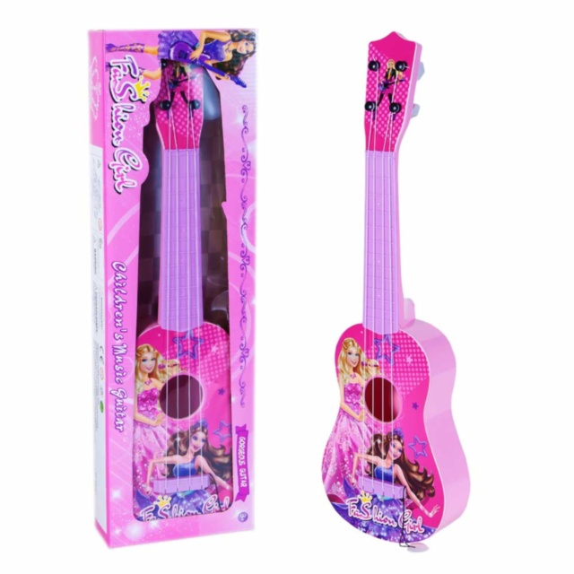 Chitară cu 4 Corzi  Fashion Girl , 54cm