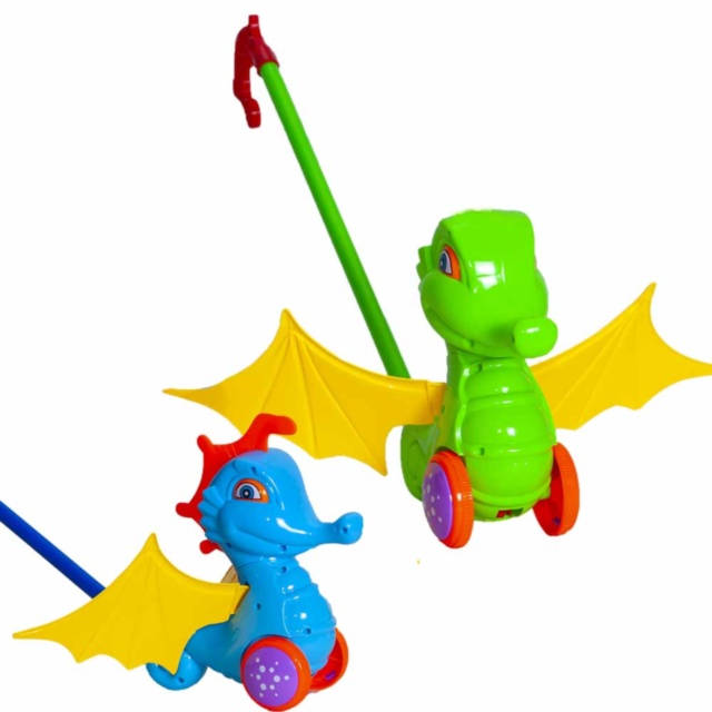 Căluț de Mare cu Sunete, de Împins