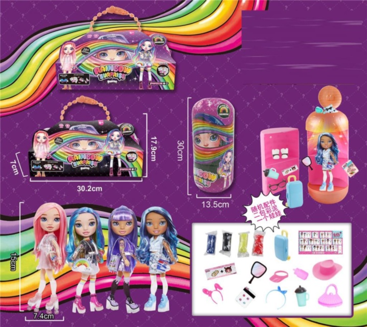 Păpușa Surpriză Poopsie Rainbow Surprise Girls
