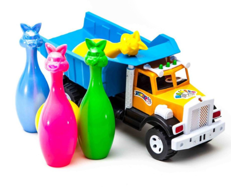 Camion Încărcat cu Popice pentru Bowling, 52cm  