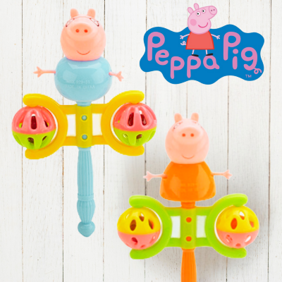 1buc. Zornăitoare Bebeluși cu Personaje Peppa Pig – Distracție și Dezvoltare Timpurie | image