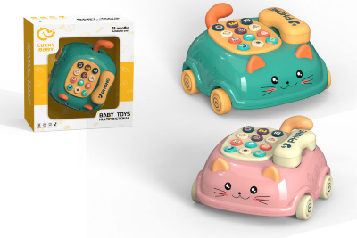 Telefon Interactiv cu Butoane, Sunete și Luminițe | image