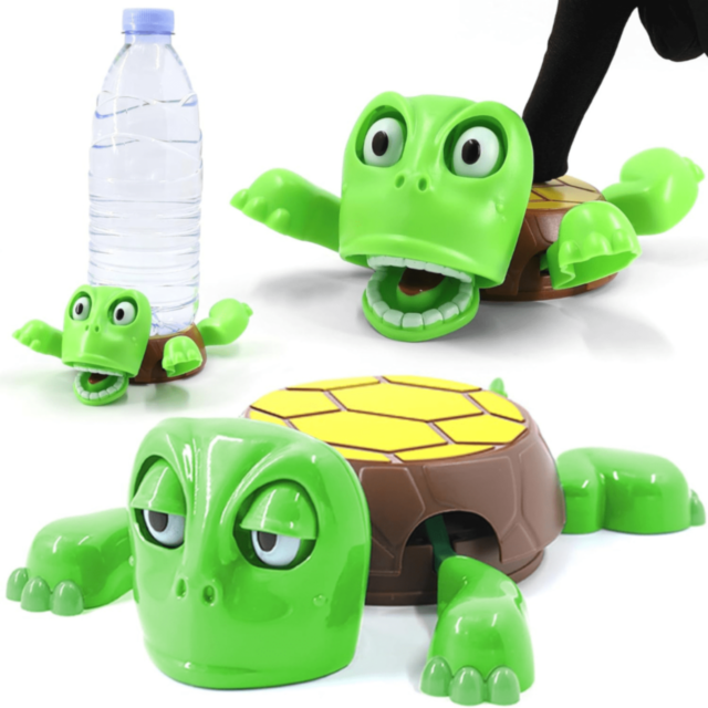 Țestoasa Amuzantă Suport Pahare cu Expresii Schimbătoare