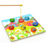 Joc de Pescuit Buburuze, Magnetic, de Lemn