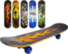 Placă Skateboard din Lemn cu Aluminiu, 59cm