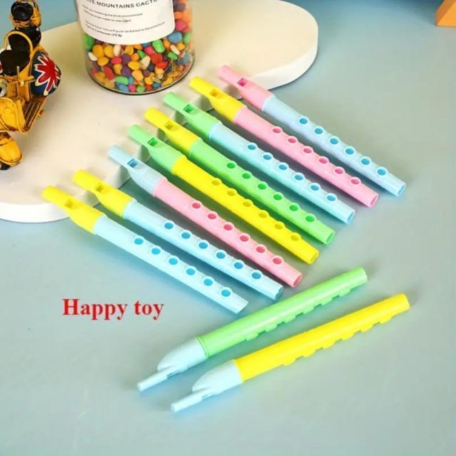 1buc. Fluier colorat pentru copii