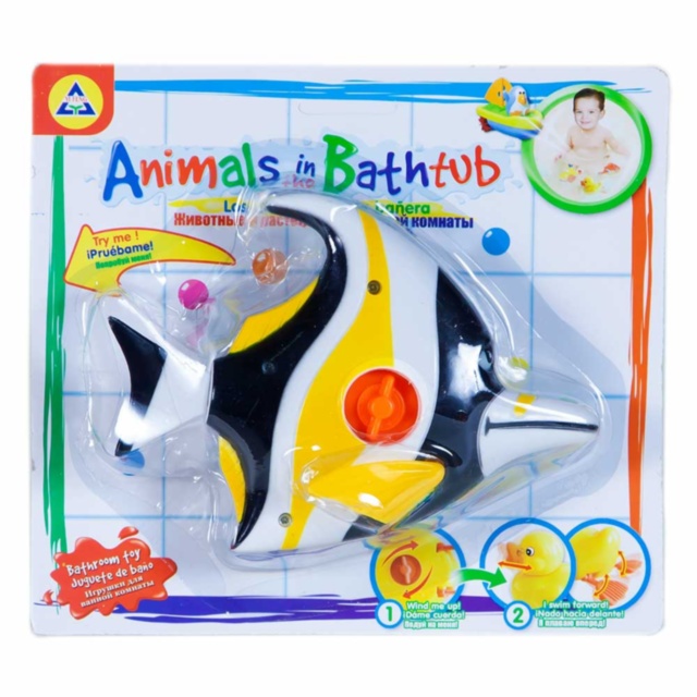 Peștișor care Înoată cu Mecanism, jucărie de baie