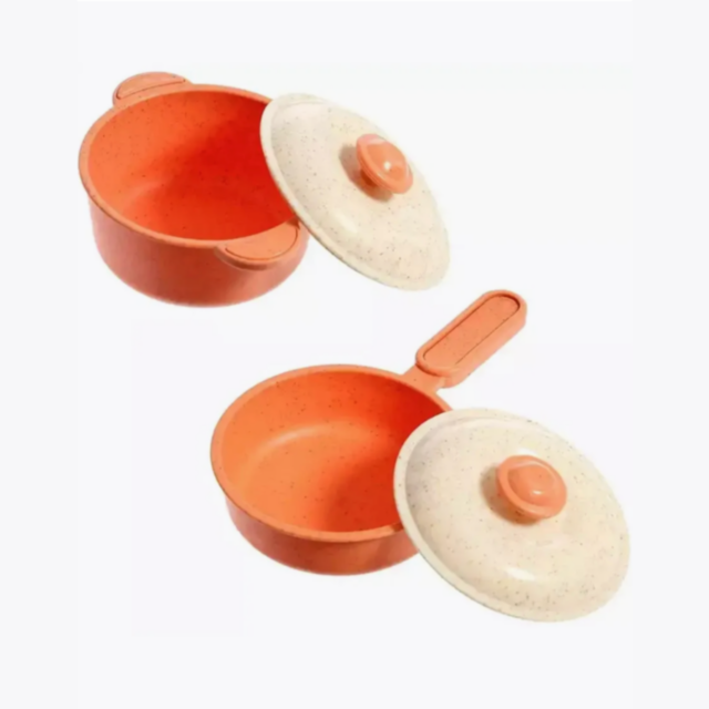 Set de Bucătărie pentru Copii din Material Organic pe Bază de Grâu