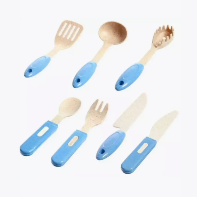 Set de Bucătărie pentru Copii din Material Organic pe Bază de Grâu