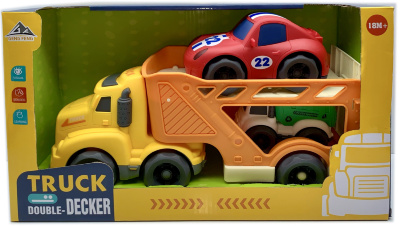 Camion Transportator cu 2 Mașinuțe | image