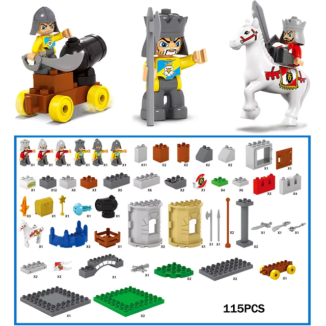 Castelul Medieval – Set de Construcție Interactiv pentru Copii