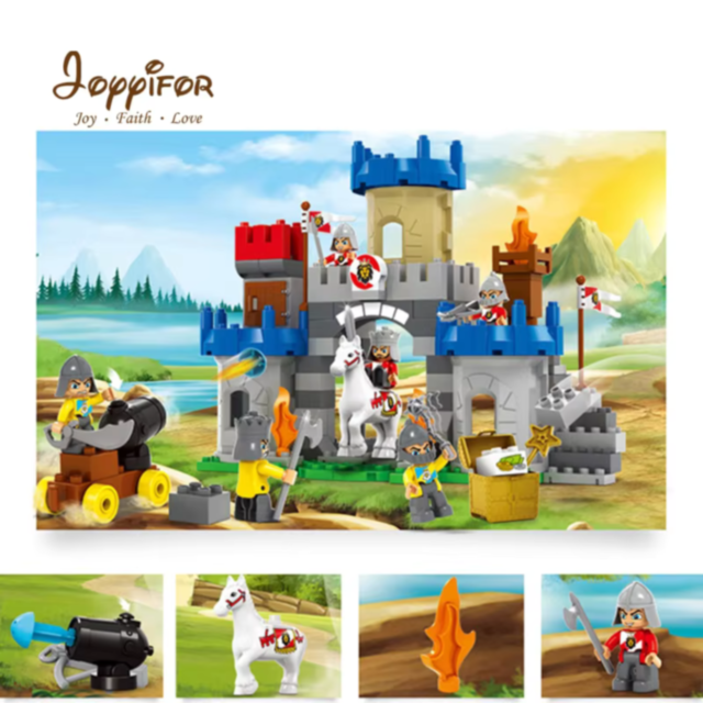 Castelul Medieval – Set de Construcție Interactiv pentru Copii
