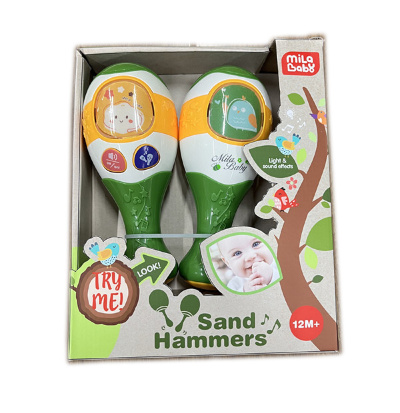 Maracas Muzicale „Sand Hammers” cu Lumini și Sunete | image