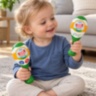 Set două maracas pentru copii, cu muzică și lumini