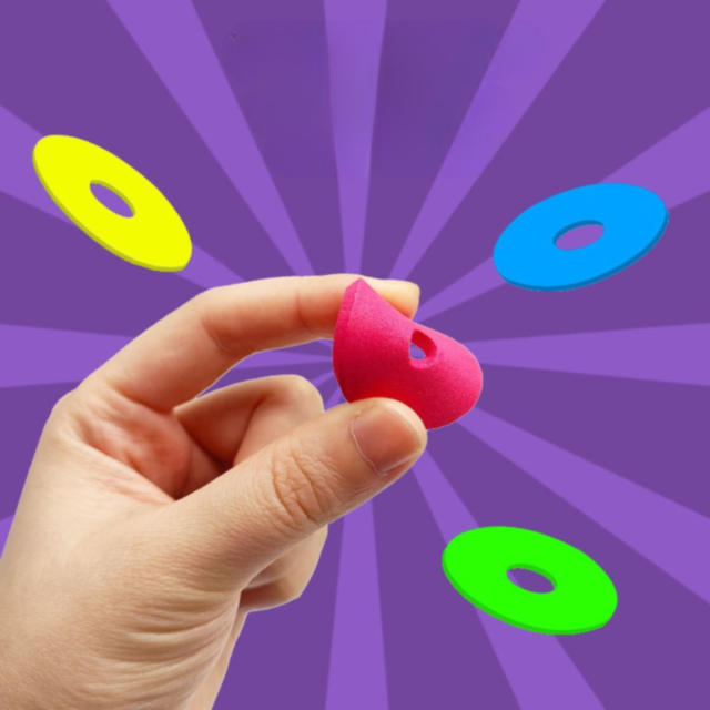 1buc. Pistol Lansator cu Discuri din Spumă (culoare aleatorie)