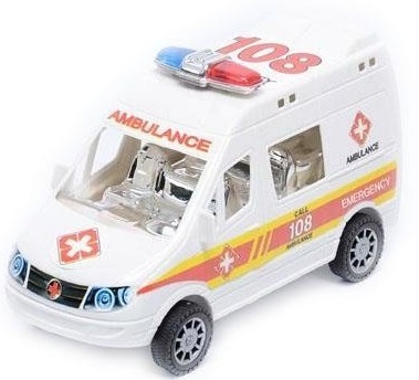 Ambulanță cu Frictiune, 18 cm