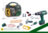 Trusa Bormașină Electrică cu Scule și Unelte de Construcție