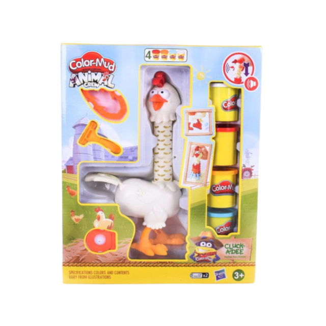 Set Găină cu Plastilină - Joc Creativ cu Sunete
