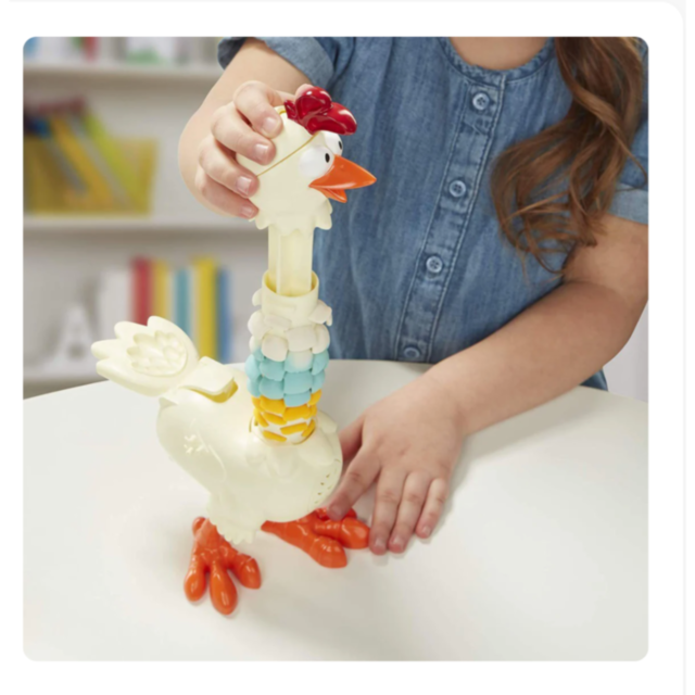 Set Găină cu Plastilină - Joc Creativ cu Sunete