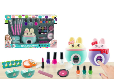 Aparat de Printat Unghii cu 4 Oje, Farduri, Pensule și Accesorii | image