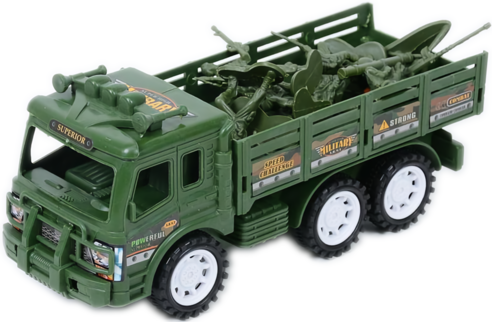 Camion Militar cu Soldăței, 20cm