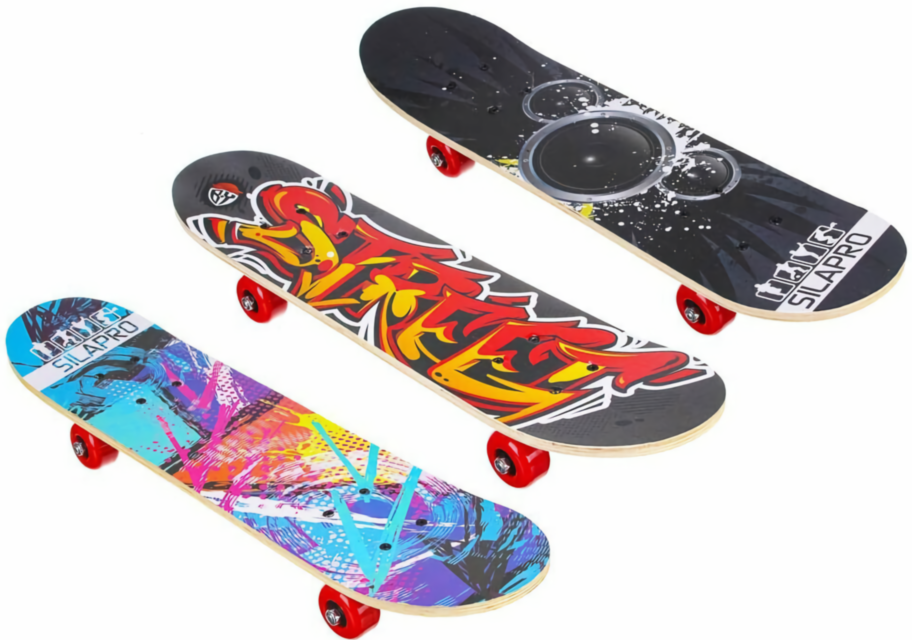 Placă Skateboard din Lemn cu Aluminiu, 59cm