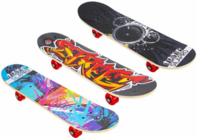 Placă Skateboard din Lemn cu Aluminiu, 59cm | image