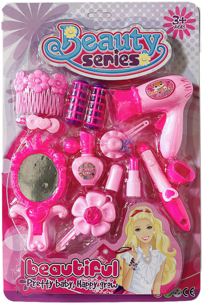 Set Coafor cu Uscător, Oglindă și Accesorii de Aranjat Părul | image