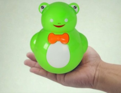 Jucărie Roly Poly Broscuță cu Lumină și Sunete | image