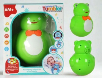 Jucărie Roly Poly Broscuță cu Lumină și Sunete | image