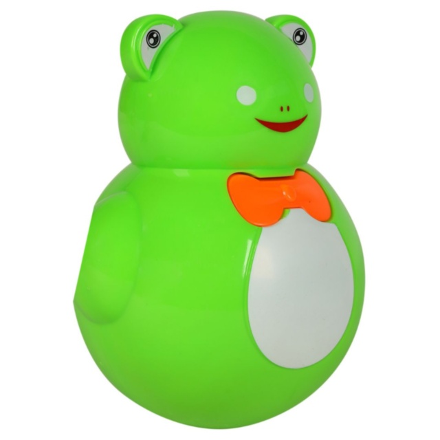 Jucărie Roly Poly Broscuță cu Lumină și Sunete