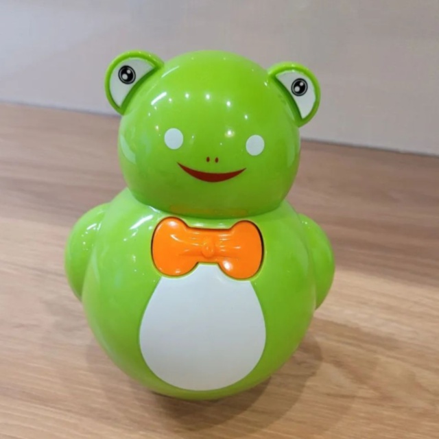 Jucărie Roly Poly Broscuță cu Lumină și Sunete