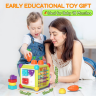 Cub Activități 6 în 1 pentru Bebeluși – Joc Interactiv și Educativ