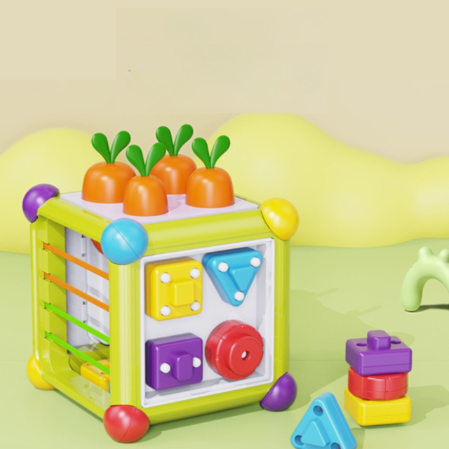 Cub Activități 6 în 1 pentru Bebeluși – Joc Interactiv și Educativ