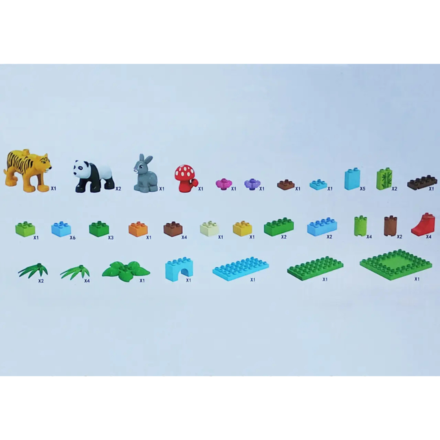 Animale Sălbatice – Set de Construcție Creativă pentru Copii