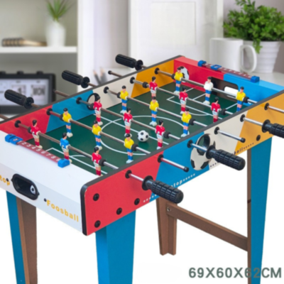 Masa de Fotbal de Jucărie pentru Copii cu Scoruri și Mânere Rotative – 69x37x62 cm | image