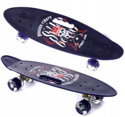 Penny Board cu Roți Luminoase max 90kg, 60cm | image