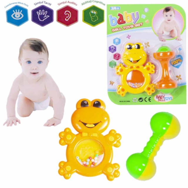 Set 2 Zornăitoare Colorate