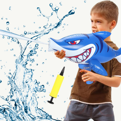 Pistol Apă Rechin Gigant - Distracție Acvatică pentru Copii și Adulți | image