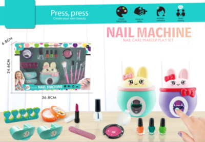 Aparat de Printat Unghii cu 8 Oje, Farduri, Pensule și Accesorii | image