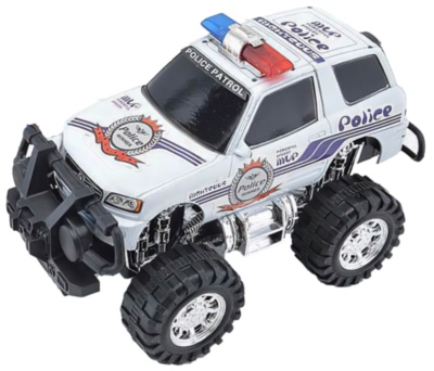Mașina Off Road de Poliție cu Fricțiune, 23cm | image