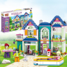 Set de Construcție Casă Elegantă - 852 Piese cu Mini-Figurine