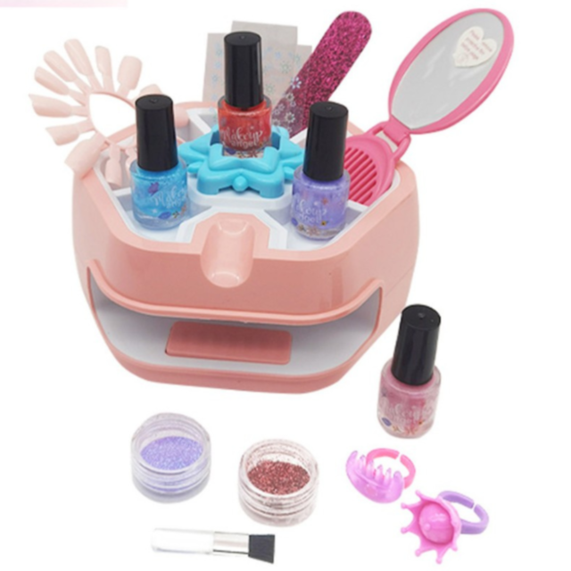 Set de Manichiură pentru Copii cu Oje și Accesorii - Joacă Creativă