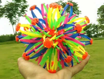 Minge Expandabilă Colorată Antistres pentru Copii | image