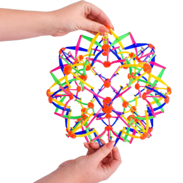 Minge Expandabilă Colorată Antistres pentru Copii