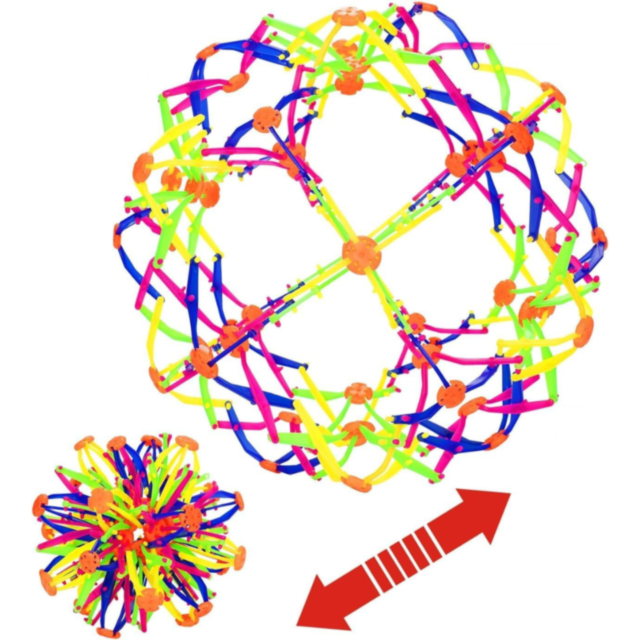 Minge Expandabilă Colorată Antistres pentru Copii