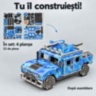 Puzzle 3D Hummer militar 52 piese pentru copii