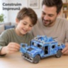 Puzzle 3D Hummer militar 52 piese pentru copii