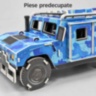 Puzzle 3D Hummer militar 52 piese pentru copii