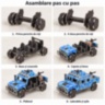 Puzzle 3D Hummer militar 52 piese pentru copii